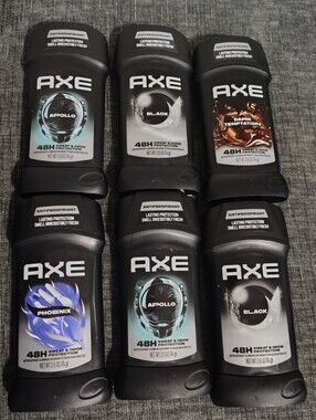 AXE Men's Antiperspirant Deodorant Bundle (6)